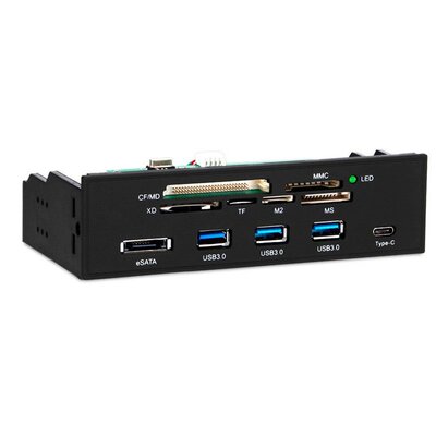5.25 Inch USB 3.0 Front Panel Multi-Port PC Front Panel Inte
