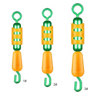 8pcs Bearing Swivel Fishing Connector Q-Shaped Quick Change