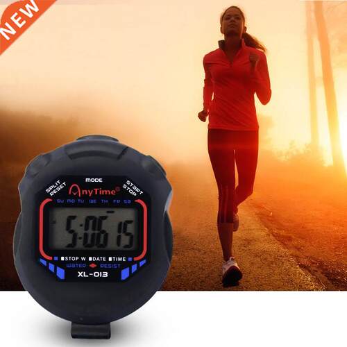 Classic Digital Professional Handheld LCD Chronograph Sports