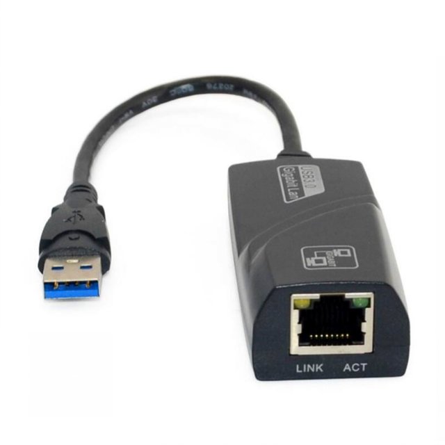 High Quality Wired USB.0 to Gigabit Ethernet Adapter USB De