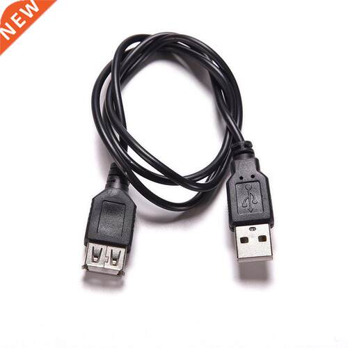 1PC Black USB 2.0 A Male to A Female USB Cable Extension 50C