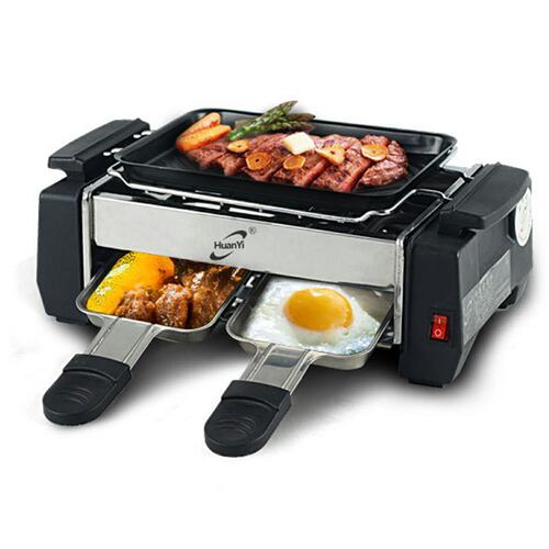 Electric Indoor Seing Grill Bbq Grill Removable Grill Grid