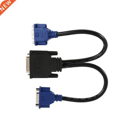 DMS 59 Splitter Cable 8in DMS-59 to 1 x DVI1 x VGA Y Cable