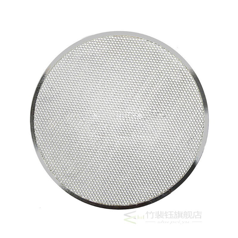 Pizza Screen Aluminum alloy Flat Mesh Pizza Screen Oven Baki