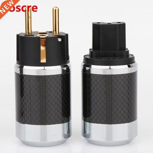 Preffair BCF2-EG Hi-End Black Carbon Fiber Gold Plated Europ