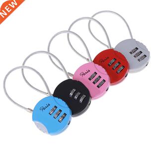 3 Dial Digit Password Combination Padlock Suitcase Luggage M