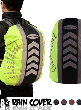 Outdoor Bag Cover Rain Waterproof Covers Reflective Backpack