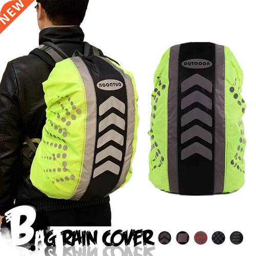 Outdoor Bag Cover Rain Waterproof Covers Reflective Backpack