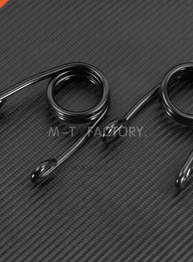 Motorcycle Solo Seat Spring Hardware Mount Kit Bronze /Black