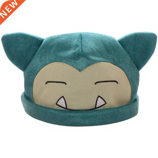 1cm in Diameter Pokemon Snorlax Pikachu Plush Cap Kawaii Hu