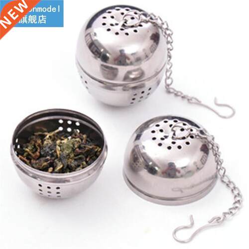 5pcs Stainless Steel Ball Tea Infuser Mesh Filter Strainer W