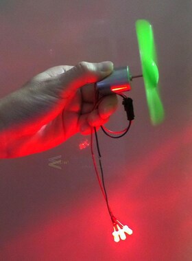 *0.1-24V DC Generator Set Micro Fan Blade Wind Turbines Smal