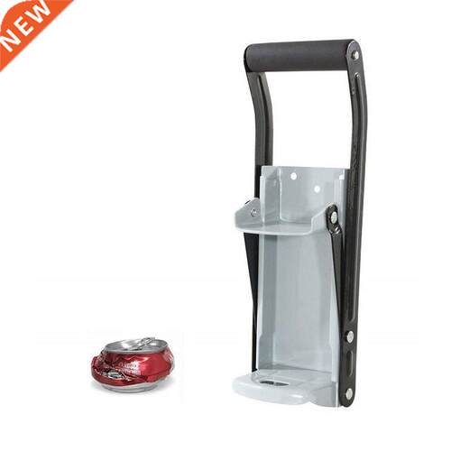 16oz Wall Mounted Hand Push Can Crusher Beer Soda Cans Bottl