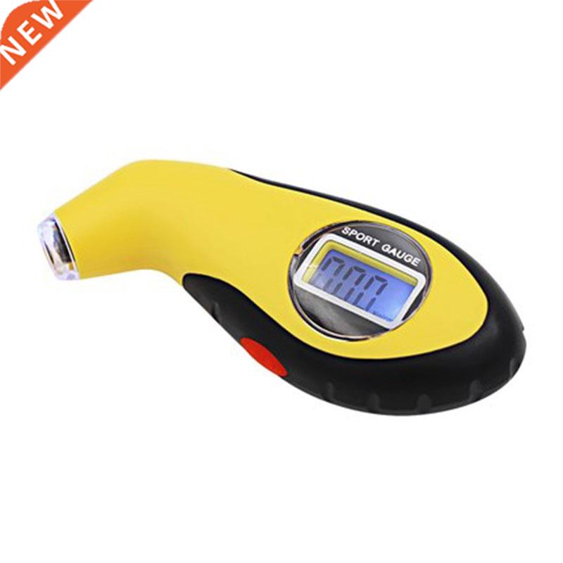 LED Digital Tire Pressure Gauge 0~150 PSI 4 Units High Preci