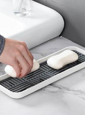 Sink Soap Organzier Rack Plastic Bathroom Storage Trays Spon