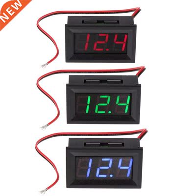 Voltmeter ammeter 0.56 inches LED DC 4.50v-30.0v household v