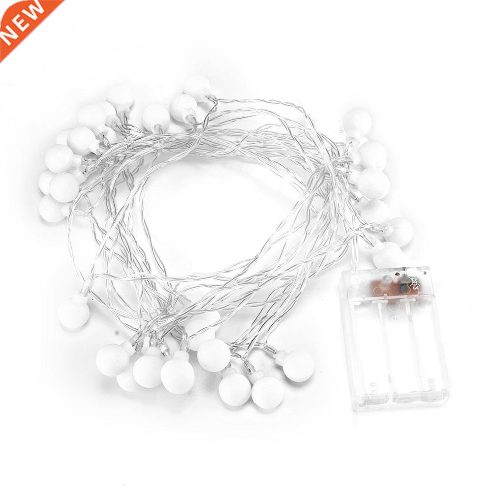 1.5M 3M 6M Cherry Balls LED Fairy String Lights Battery Oper