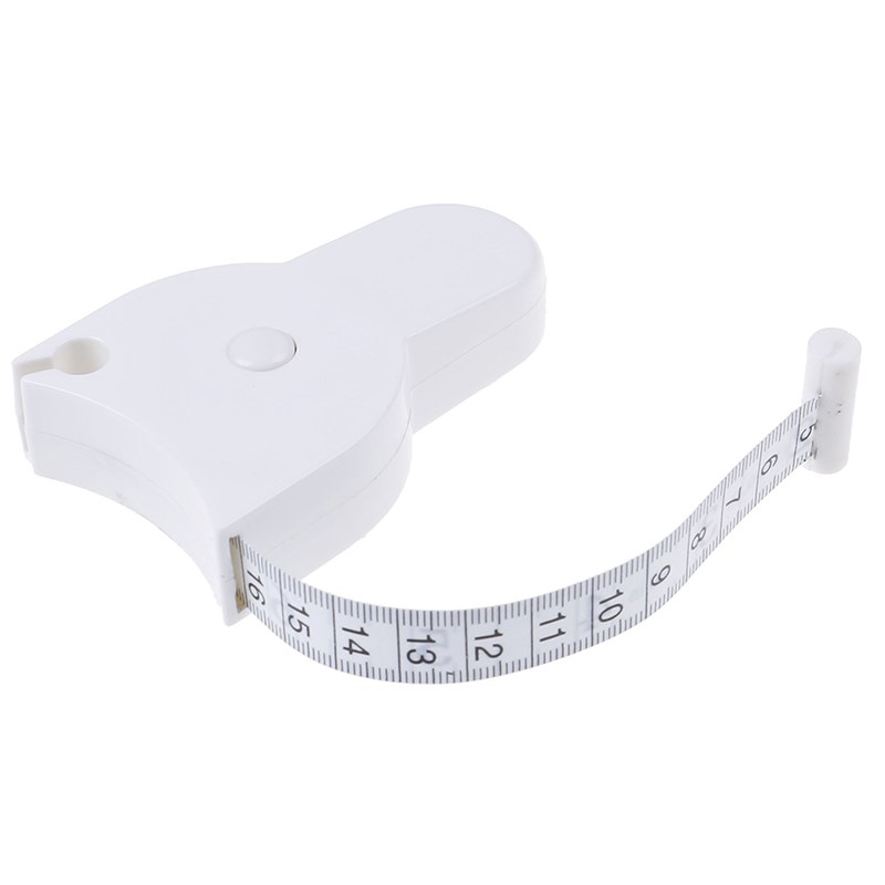 1Roll Retractable Ruler Fitness Accurate Fitness Caliper Bod