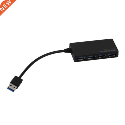 Powered Usb 3.0 Hub 4-Port SuperSpeed Compct Hub dpter US