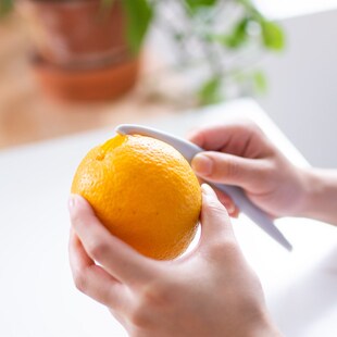 1pc Citrus Orange Citrus Peelers Innovative Fruit Plastic Pl