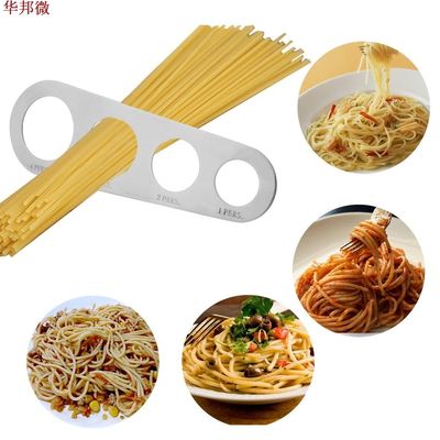 Stainless Steel 4 Holes Spaghetti Measurer Pasta Noodle Meas