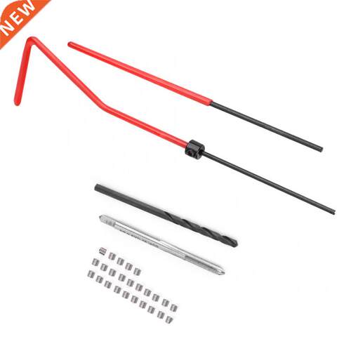 30 Pcs Thread Repair Kit M2.5x0.45 Stainless Steel Rethreadi