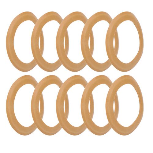 10Pcs Rubber Piston Ring Air Compressor Piston Rings Insulat