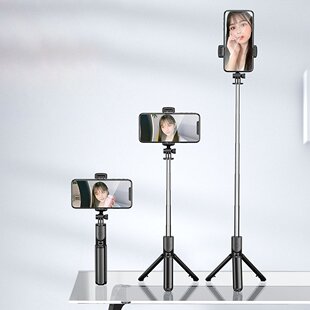 Detachable Clip Bluetooth-compatible Selfie Stick Universal