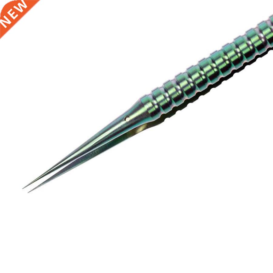 2UUL Titanium Alloy Tweeers Curved Straight Tip Ed Precis