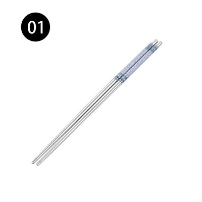 Fashion Chinese Style Length White Chopsticks Vine Pattern S