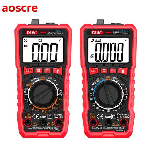 Digitale Multimeter Mini Smart Ture Rms Ac Dc Ncv Auto Range