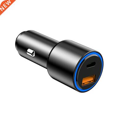 Car Electronc Car Charger 36w Metal Car Charger Dual Port Q