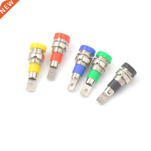 5Pcs 30-60VDC Brass 4mm Banana Plugs Fale Jack Socket Plug