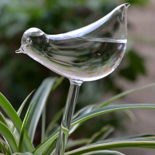1PC Glass Pure Automatic Garden Plant Watering Device Indoor
