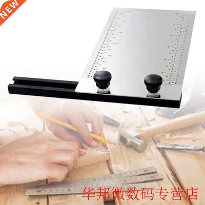 Woodworking Carpentry Practical Accurate Hole Ruler Clea
