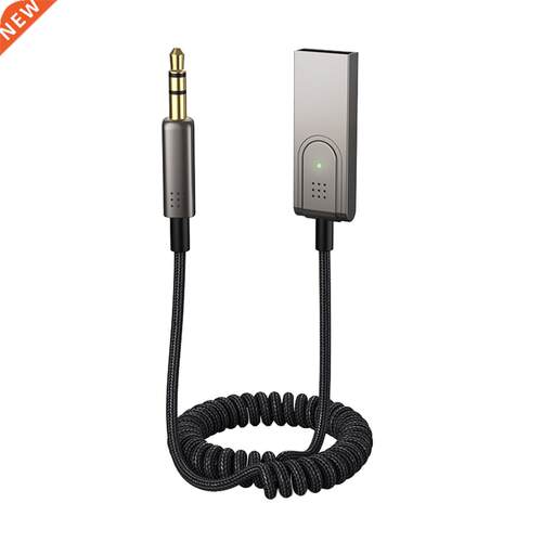AUX Car Bluetooth Audio Cable 3.5mm Bluetooth 5.1 Adapter Mo