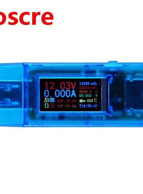 4 digits USB QC.0 Voltmeter Ammeter Voltage Charger Tester