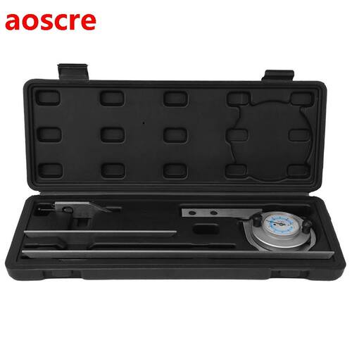360 Degree Universal Bevel Dial Protractor Angular Angle Gau