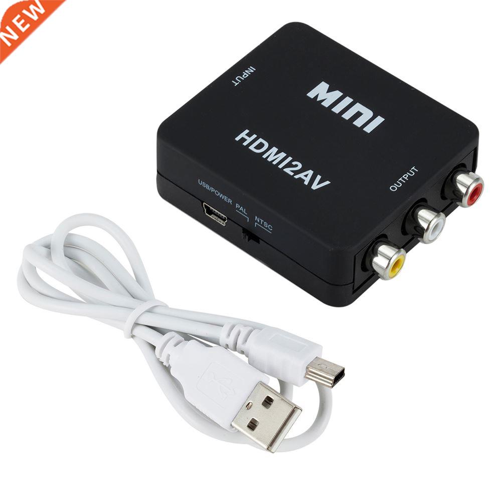 AV To HDMI-compatible Video Converter Box Adapter RCA CVSB L