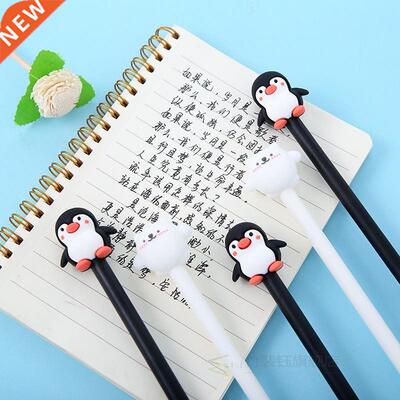 1 PCS Gel Pens Korean Cartoon Creative Penguin Silicone Pen