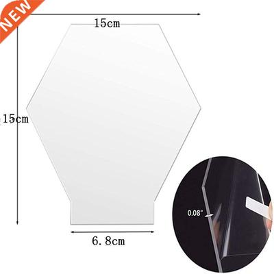 6Pcs Clear Acrylic Panels, 2Mm Plexiglass Sheet Boards For L