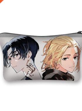 Anime Tokyo Revengers Cosmetic Case Women Makeup Bags Manga