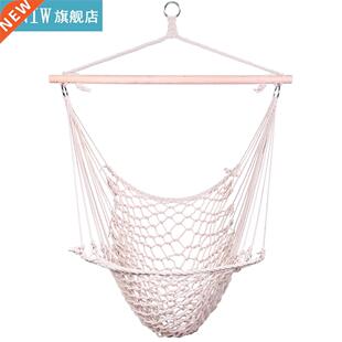 New Cotton Hanging Rope Air/Sky Chair Swing beige Lightweigh