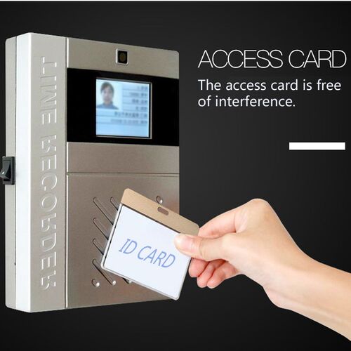 -Acrylic Clear Access Card ID IC Card Badge Holder Work Card