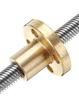 100mm T6 Le Screw 6mm Thre 1mm Pitch Le Screw with Fla