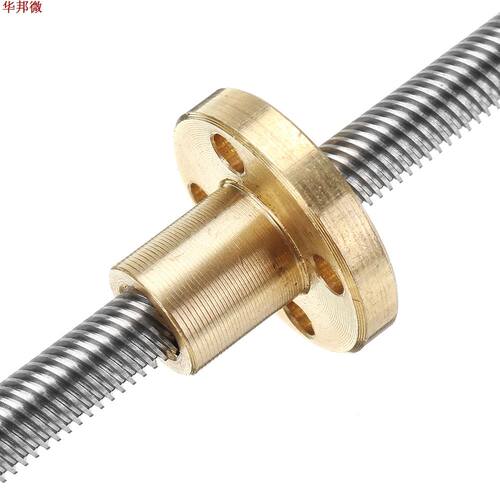 100mm T6 Le Screw 6mm Thre 1mm Pitch Le Screw with Fla