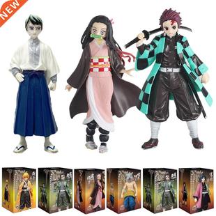 Anime 16cm Demon Slayer Figure Kamado Tanjirou Nezuko Action