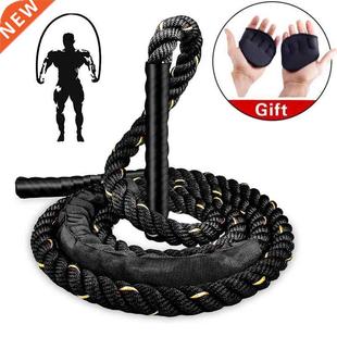 Heavy Weighted Jump Rope Workout Physical Exercise Battle Ro
