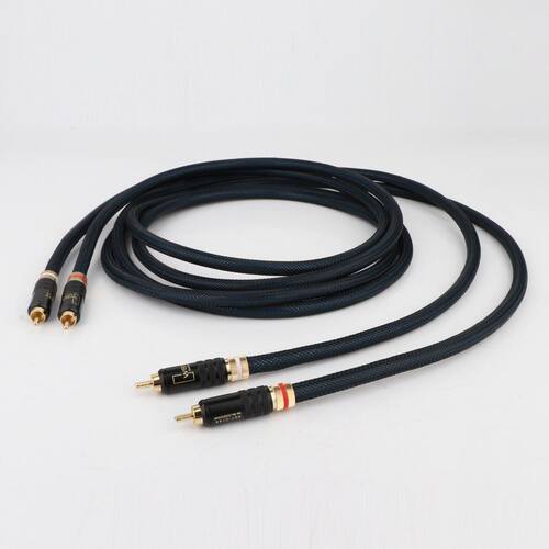 HiFi SQ88 G5 RCA Audio Cable Silver Plated Male To Male RCA
