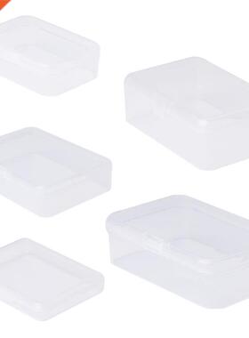 Rectangular Plastic Clear Transparent Storage Box Collection